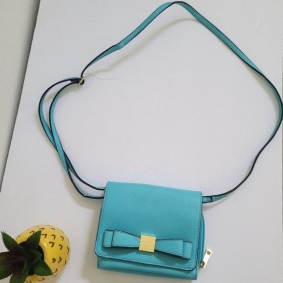 Merona blue Shoulder Handbag Clutch - Picture 4 of 13